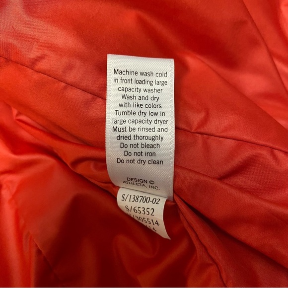Athleta Women's Red Goose Down Puffer Jacket XL - Picture 8 of 13